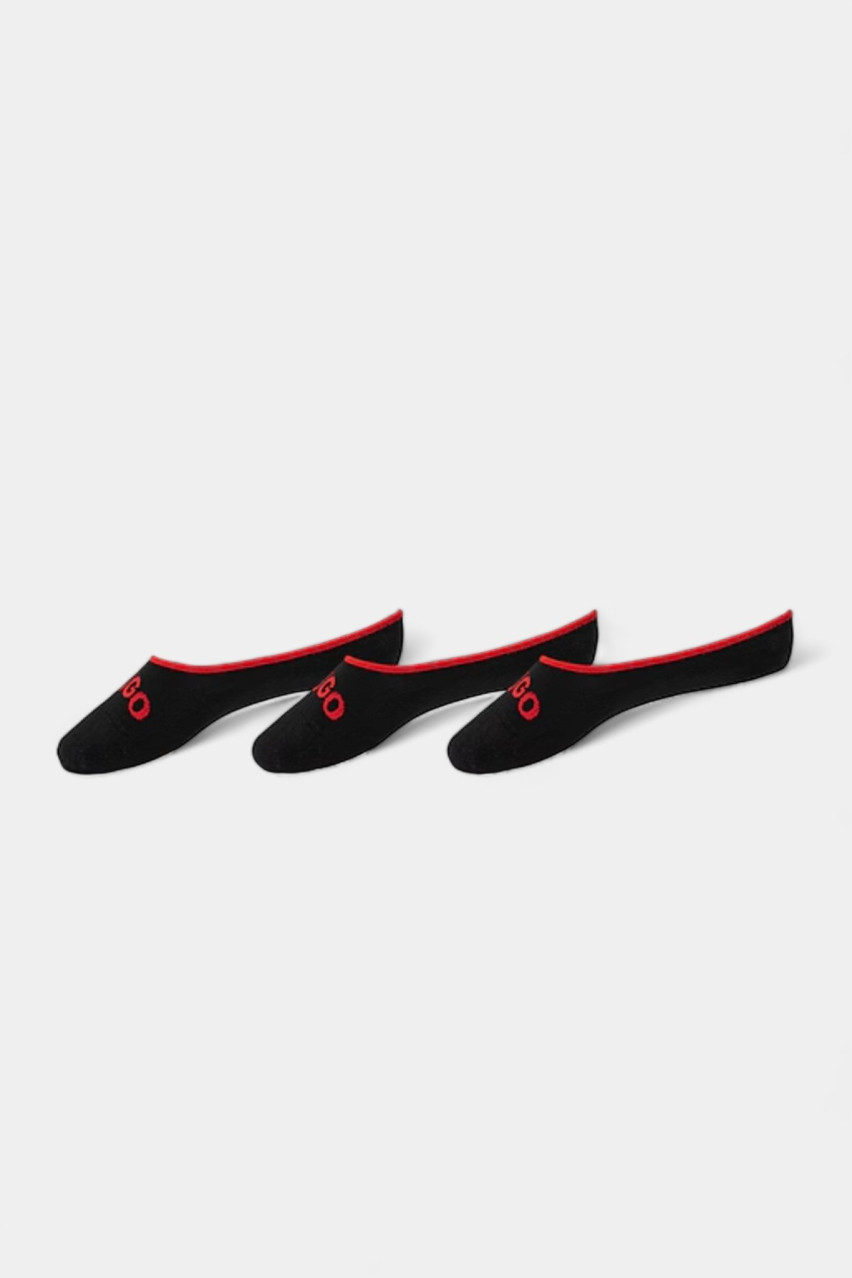 Набор чёрных носков-следов 50514921 001 HUGO