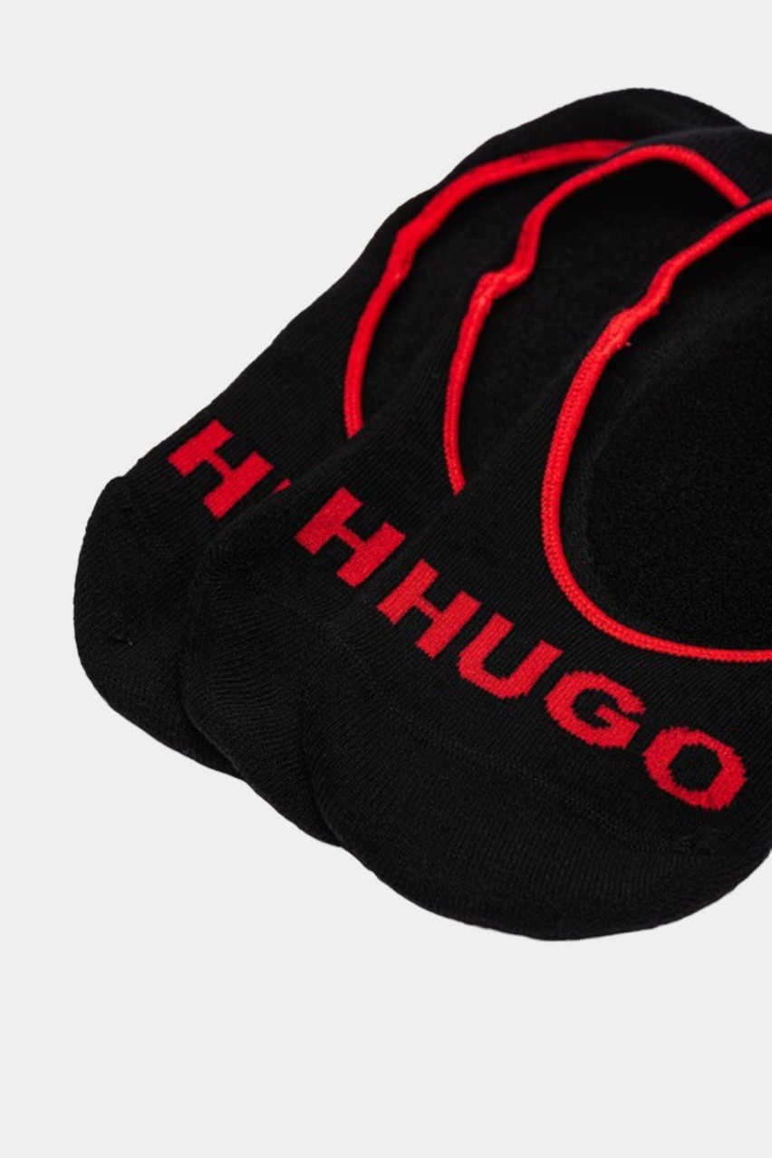 Набор чёрных носков-следов 50514921 001 HUGO