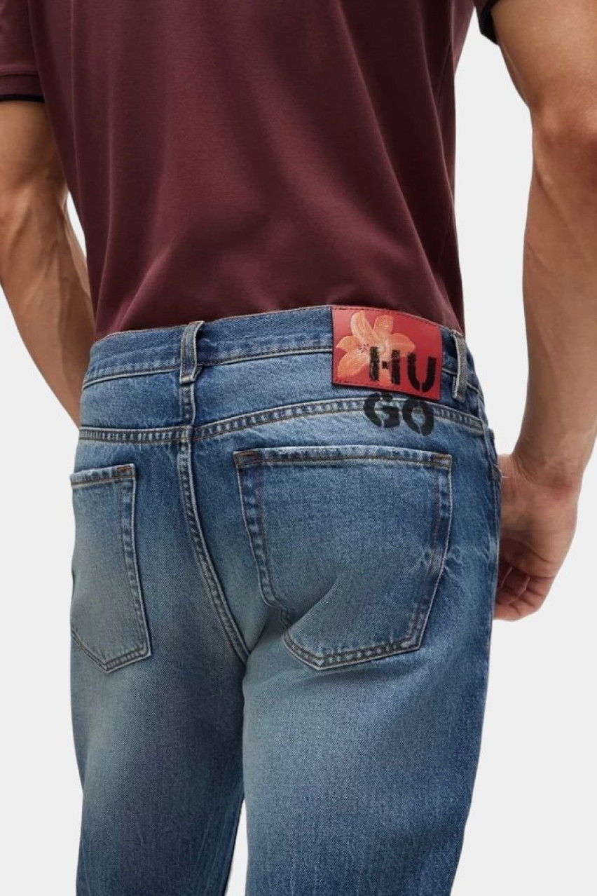 Синие джинсы 634 50518007 430 HUGO