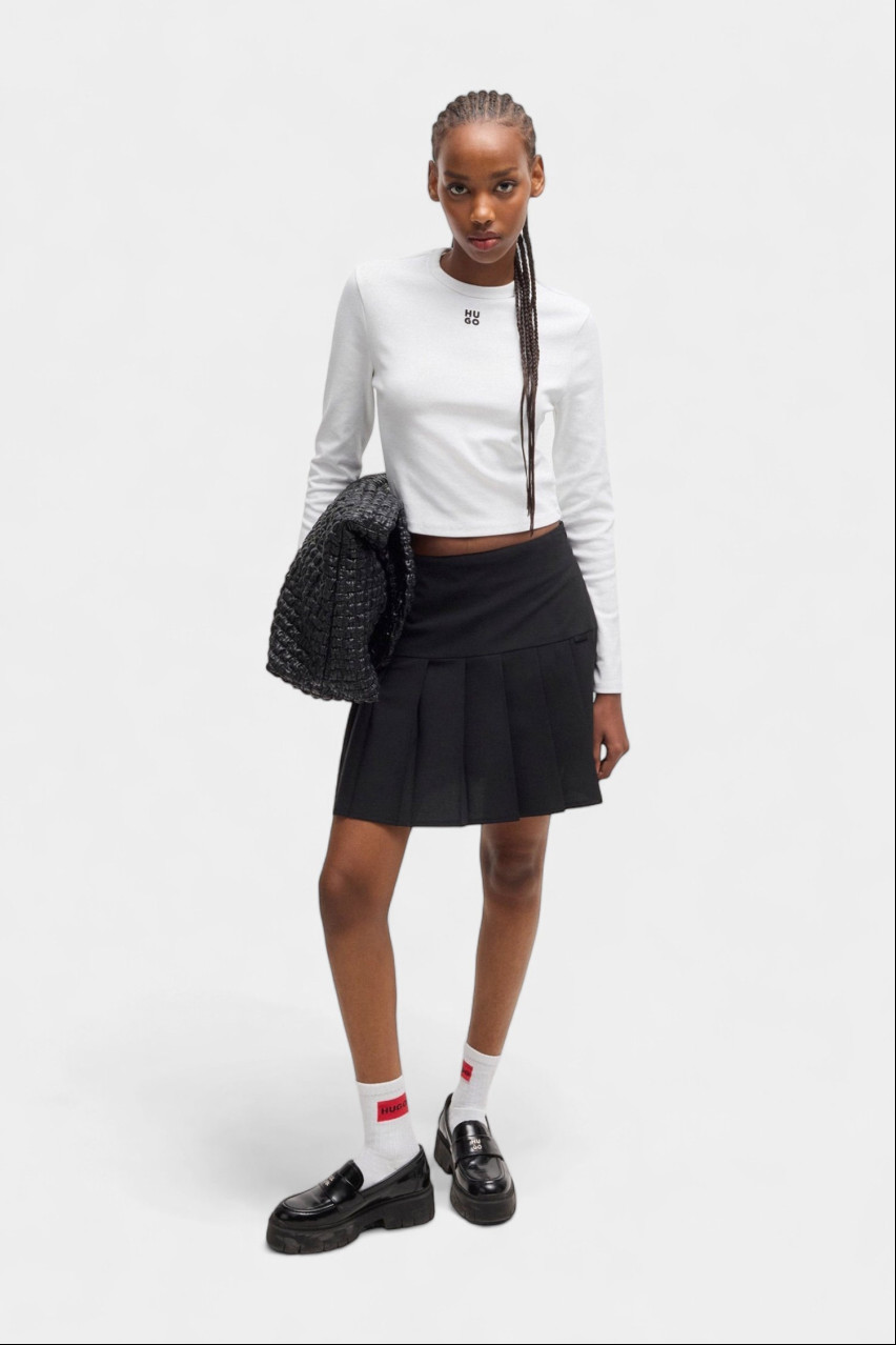 Белый топ Dafilomena_3 50518378 100 HUGO