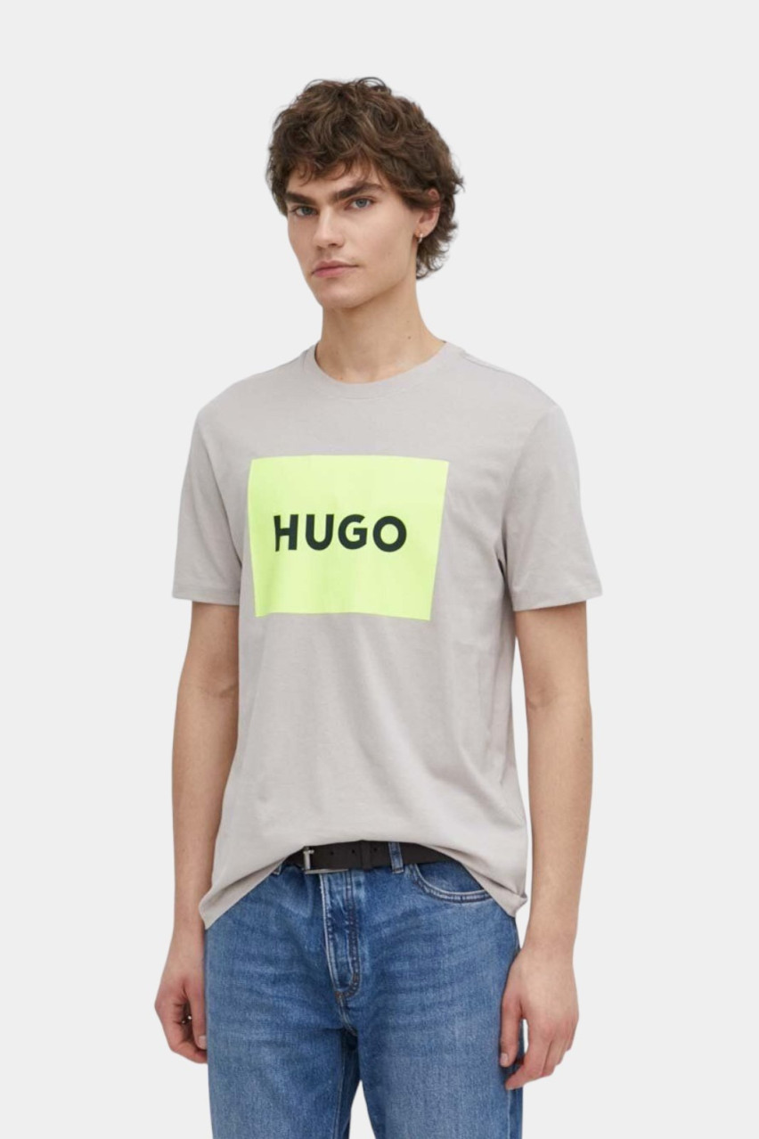 Бежева футболка Dulive222 50467952 055 HUGO