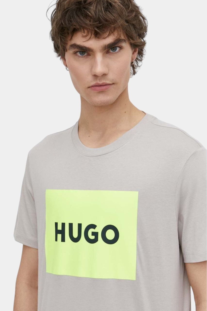 Бежева футболка Dulive222 50467952 055 HUGO