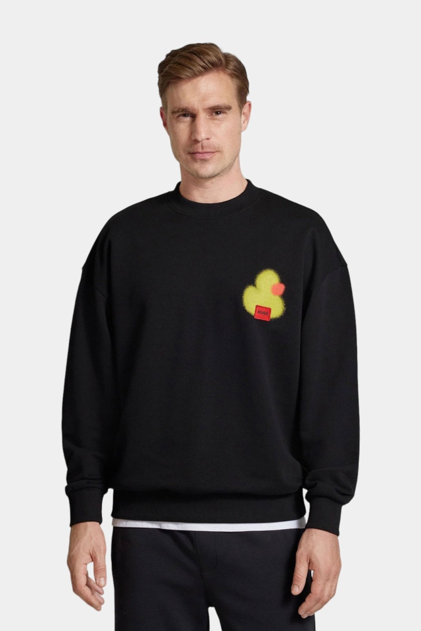 Черный свитшот Ditrus 50519838 001 HUGO