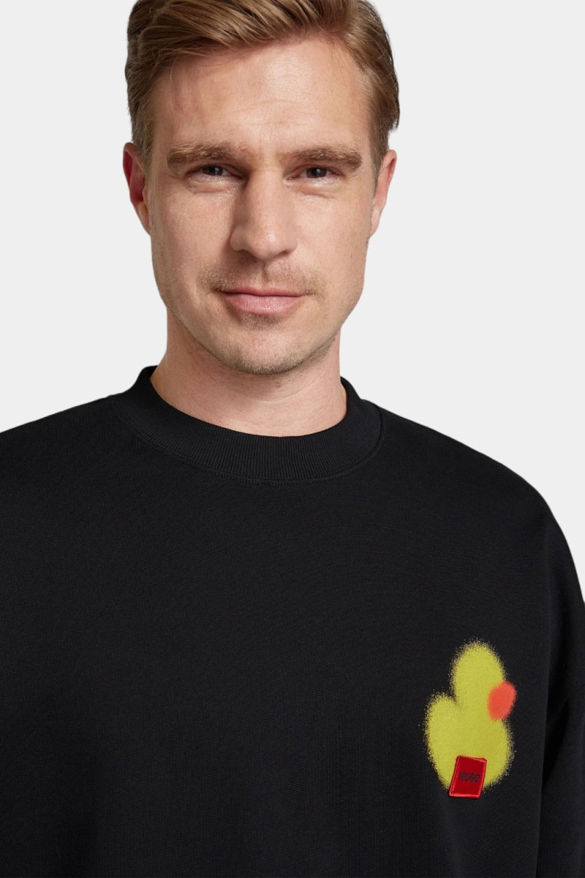 Черный свитшот Ditrus 50519838 001 HUGO