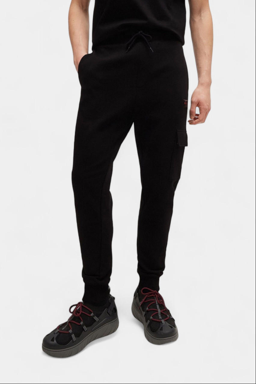 Чорні спортивні штани Dwellrom_Gel 50528176 001 HUGO