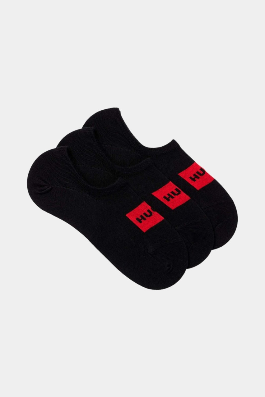 Набор черных носков-следов 50496082 001 HUGO