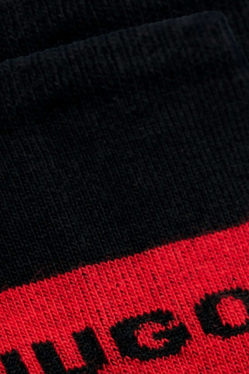 Набор черных носков-следов 50496082 001 HUGO