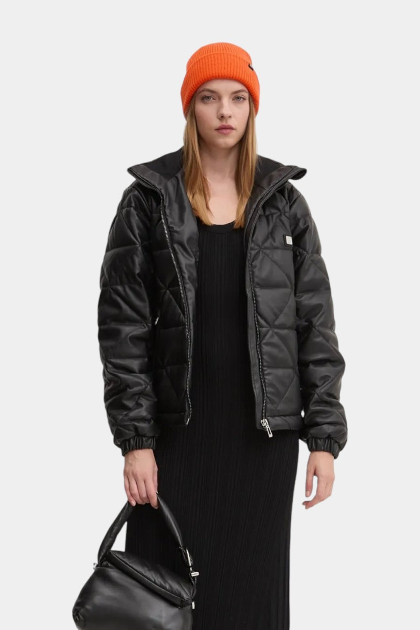 Черный водонепроницаемый пуховик Fermina-1 50528715 001 HUGO