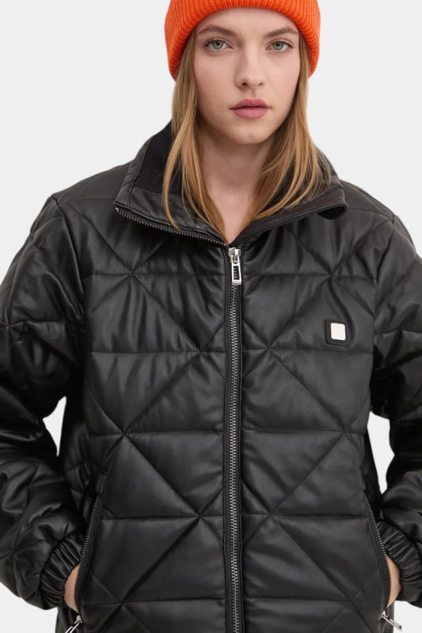 Черный водонепроницаемый пуховик Fermina-1 50528715 001 HUGO