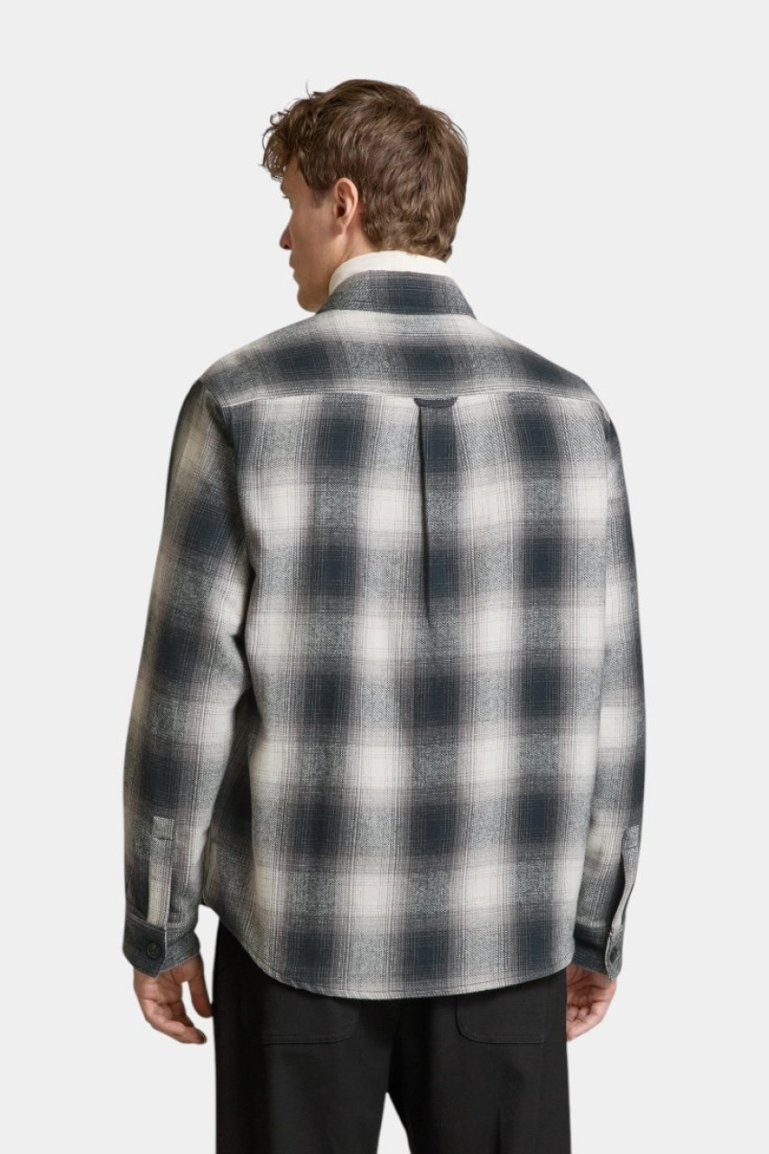 Чорно-біла картата сорочка Erato 50534849 034 HUGO