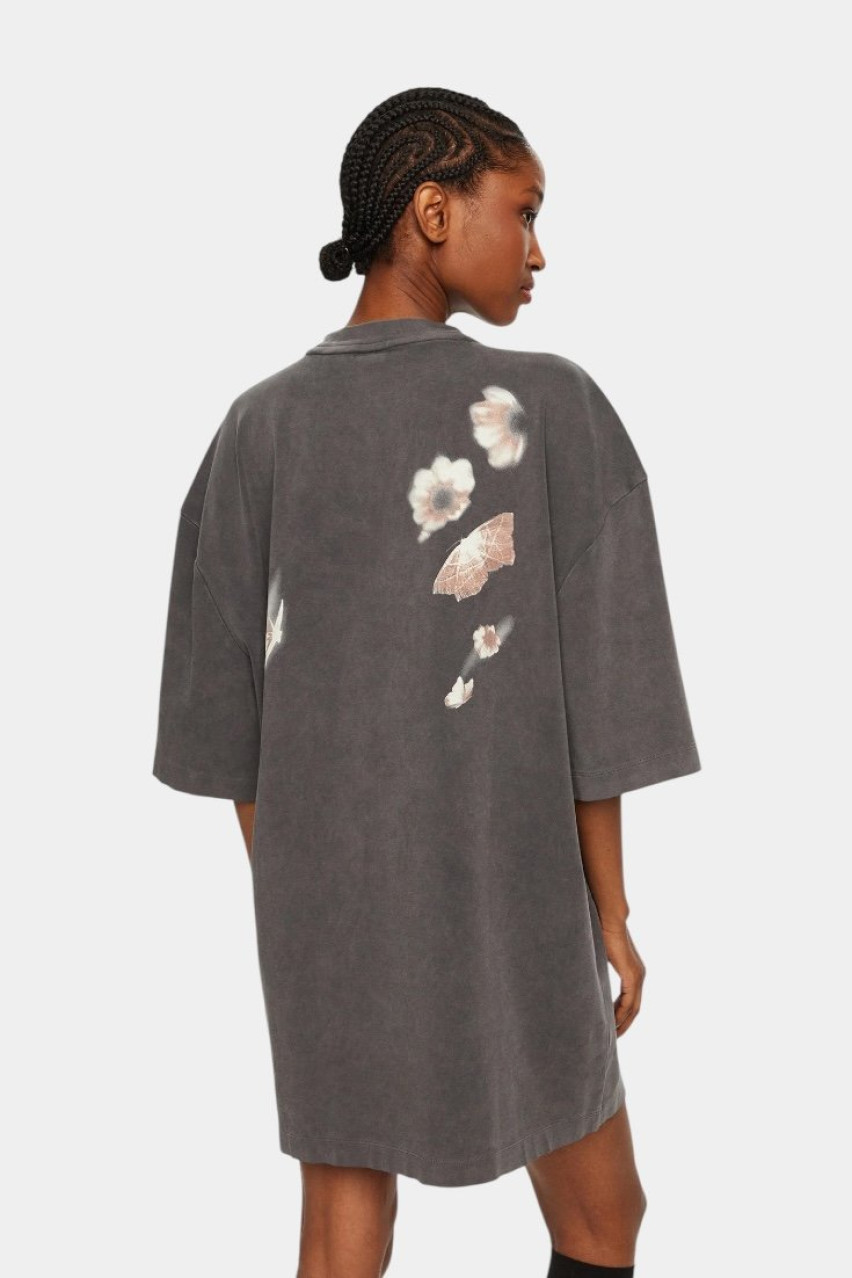 Сіра сукня-футболка Nophie 50530456 002 HUGO