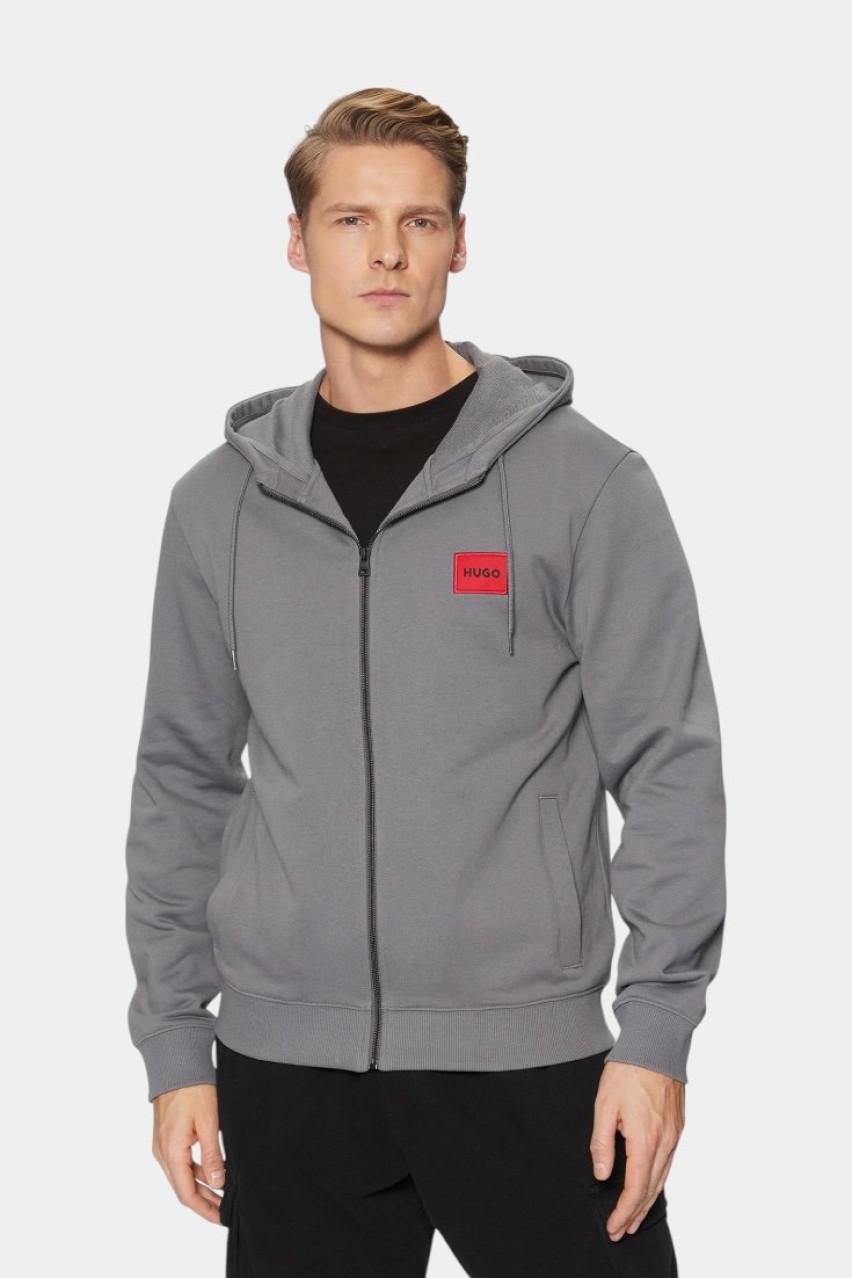 Сірий спортивний костюм з худі Daple212 та спортивними штанами Doak212 50447972+50447963 086 HUGO