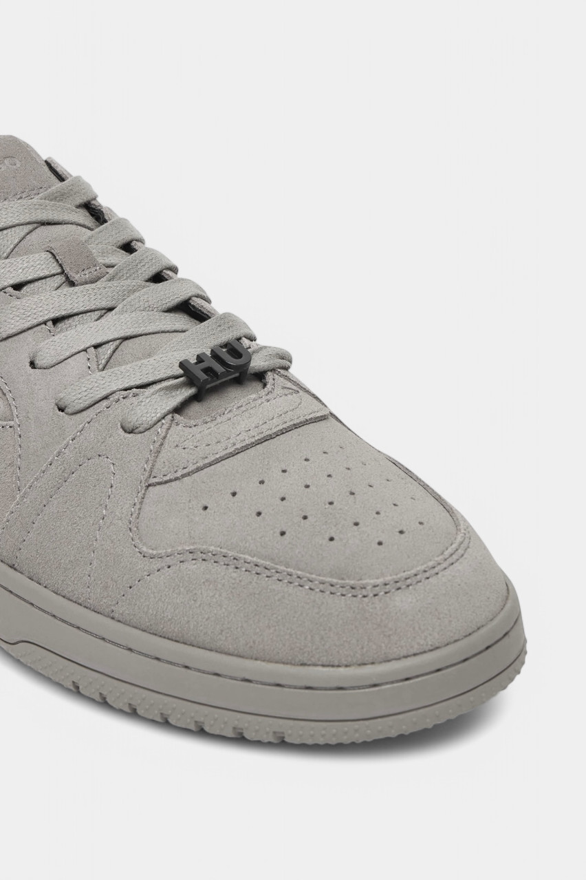 Сірі замшеві кеди Hadrian_Tenn_Sd 50541798 065 HUGO