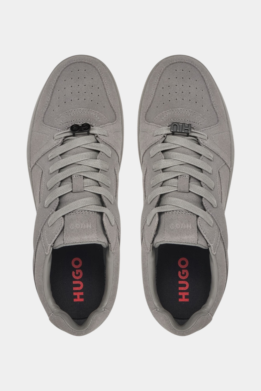 Сірі замшеві кеди Hadrian_Tenn_Sd 50541798 065 HUGO