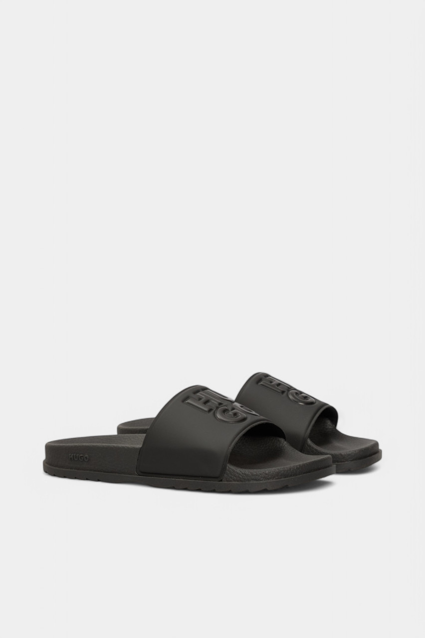 Чорні шльопанці Match_It_Slid2_pvclg 50546282 001 HUGO