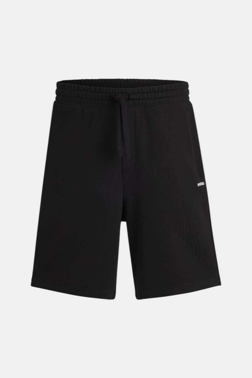 Чорні бавовняні шорти Dayono вільного крою 50530696 001 HUGO