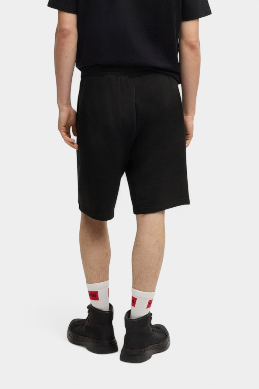 Чорні бавовняні шорти Dayono вільного крою 50530696 001 HUGO