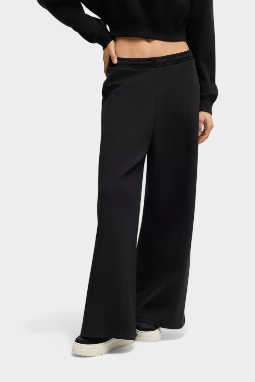 Черные спортивные штаны Nalosia свободного кроя 50530447 01 HUGO