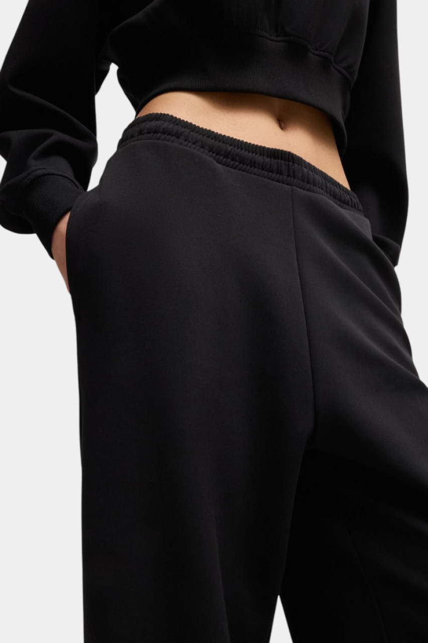 Черные спортивные штаны Nalosia свободного кроя 50530447 01 HUGO