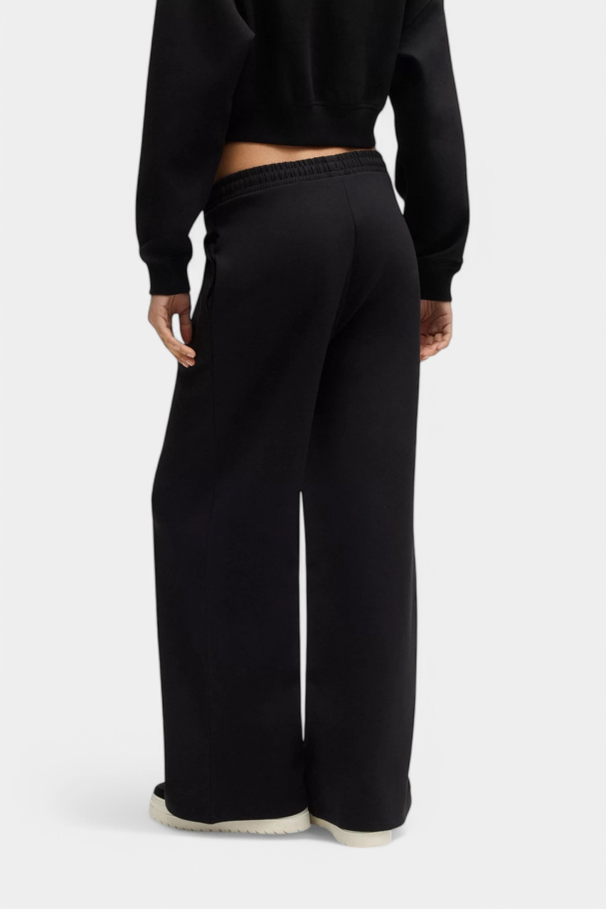 Черные спортивные штаны Nalosia свободного кроя 50530447 01 HUGO