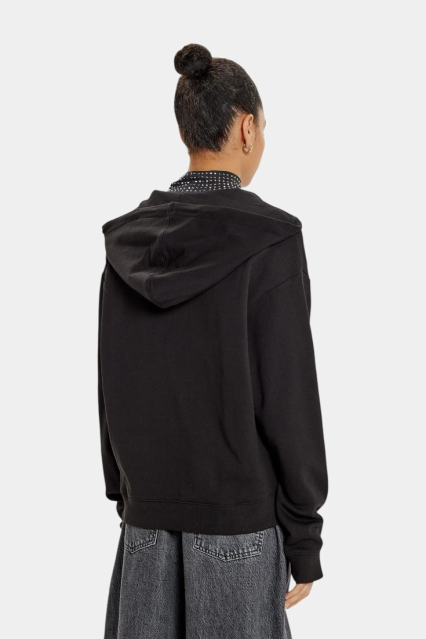 Черные худи Dalfine на молнии 50535240 001 HUGO