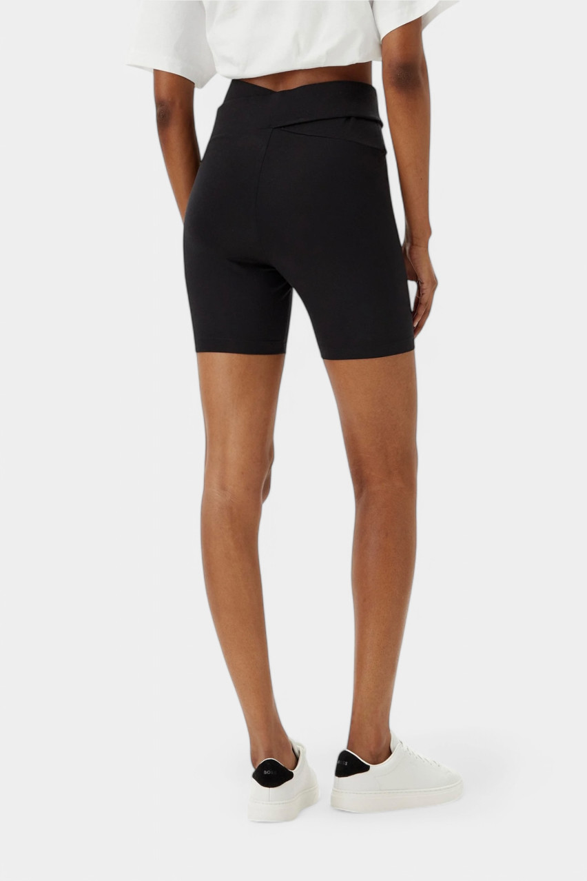 Чорні велосипедки Ivy Cyclist з перехресним поясом 50540169 002 HUGO