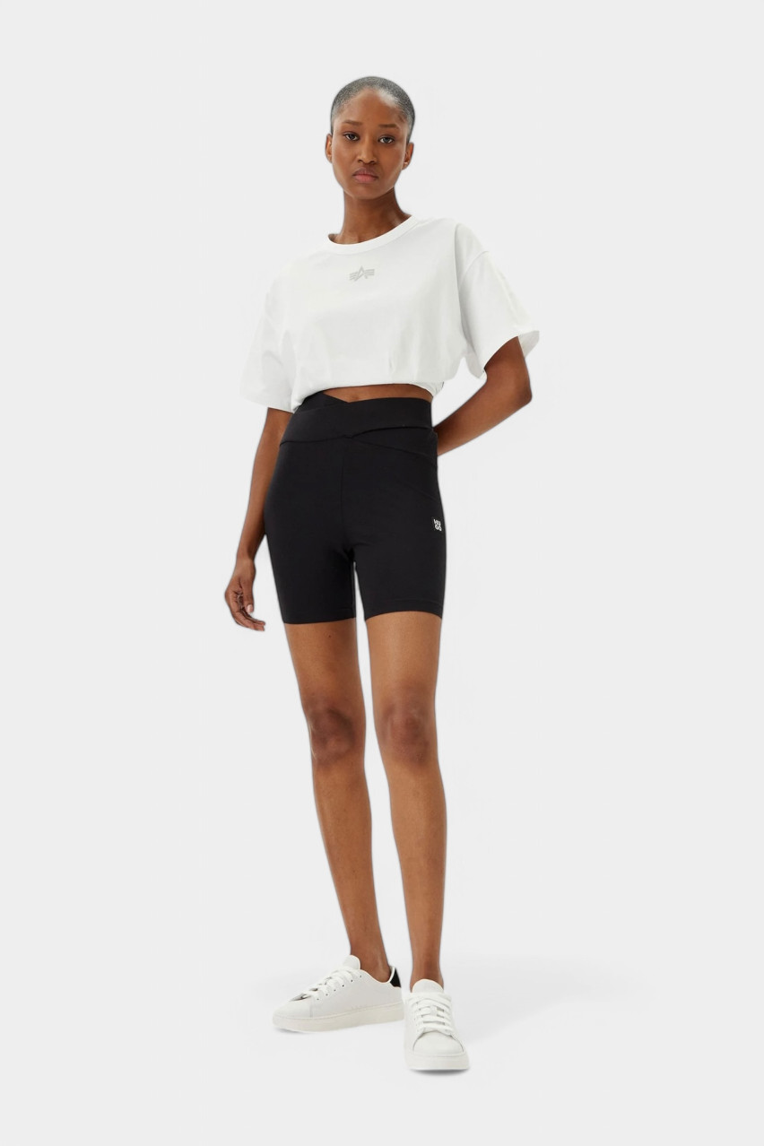 Чорні велосипедки Ivy Cyclist з перехресним поясом 50540169 002 HUGO