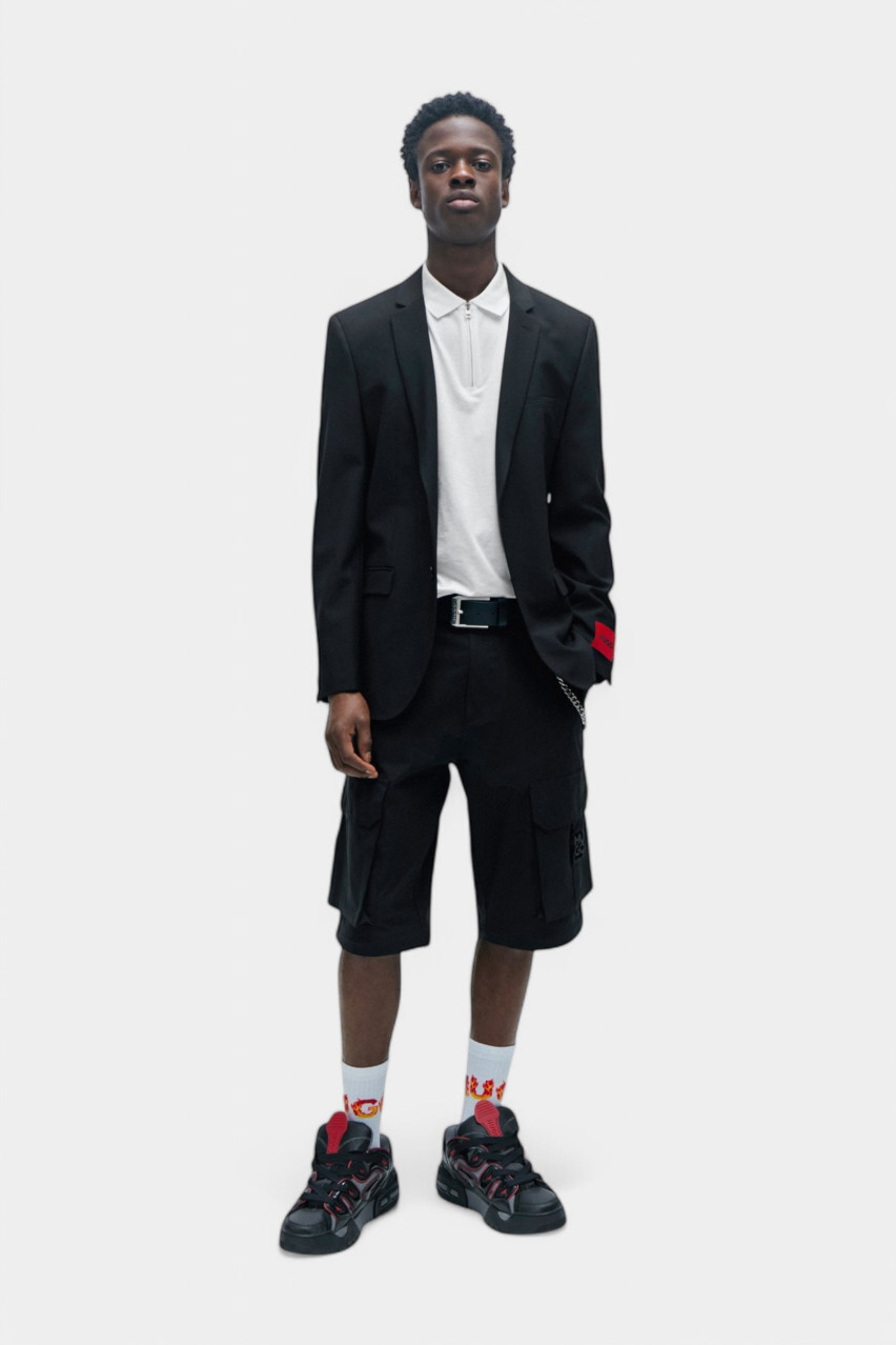 Біле поло Dekok233 на блискавці 50496003 100 HUGO