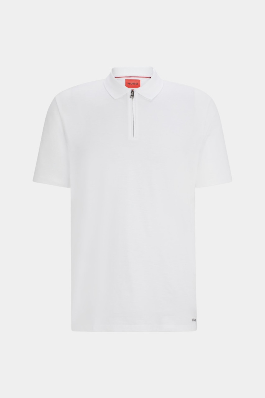 Біле поло Dekok233 на блискавці 50496003 100 HUGO
