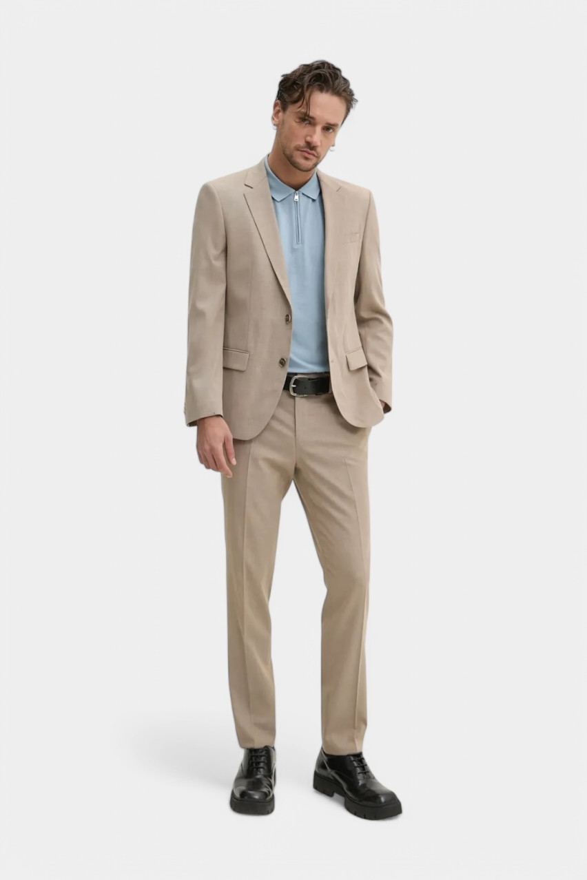 Блакитне поло Dekok233 на блискавці 50543368 483 HUGO