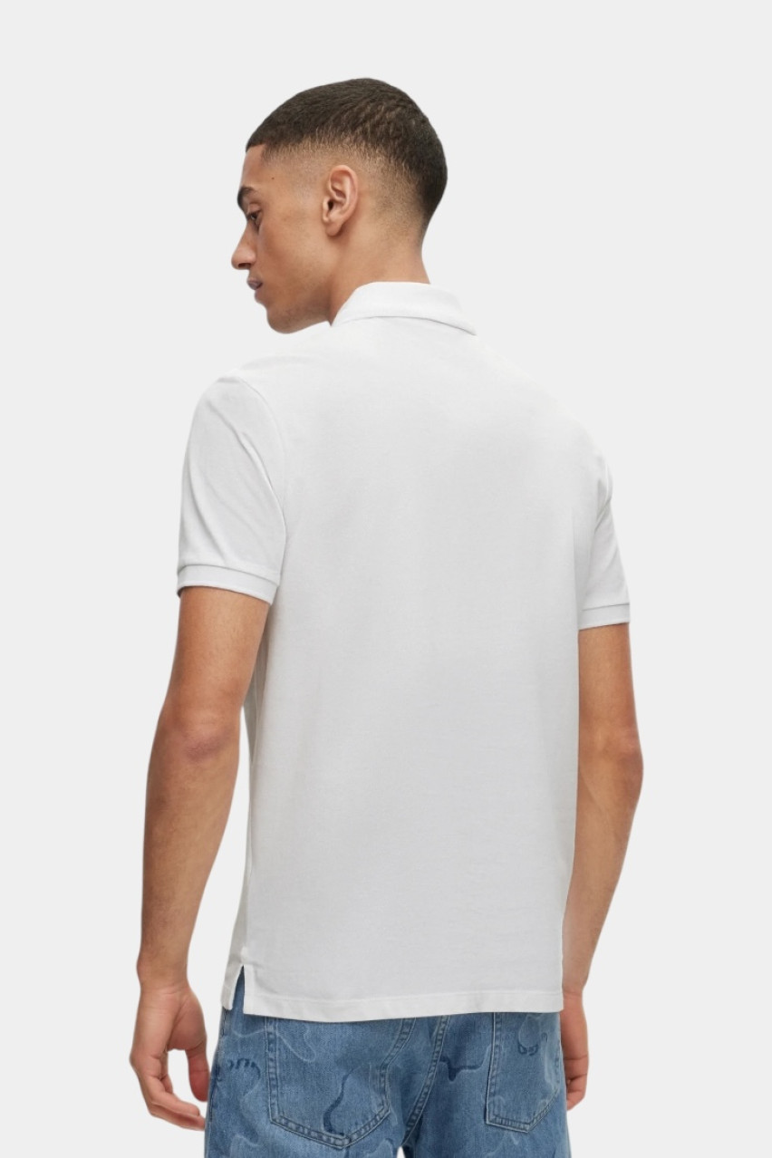 Біле бавовняне поло Donos222 50466182 102 HUGO