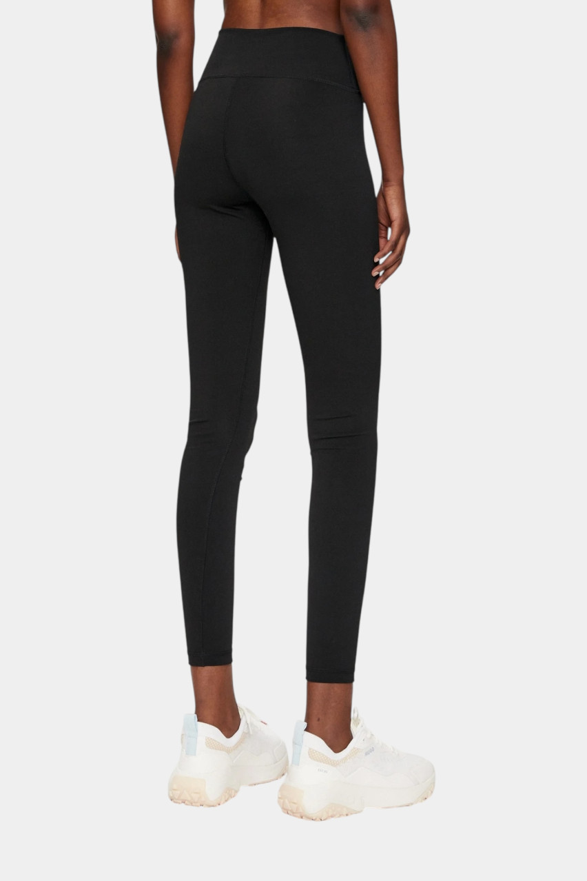 Черные леггинсы Noparda из эластичного трикотажа 50528445 001 HUGO