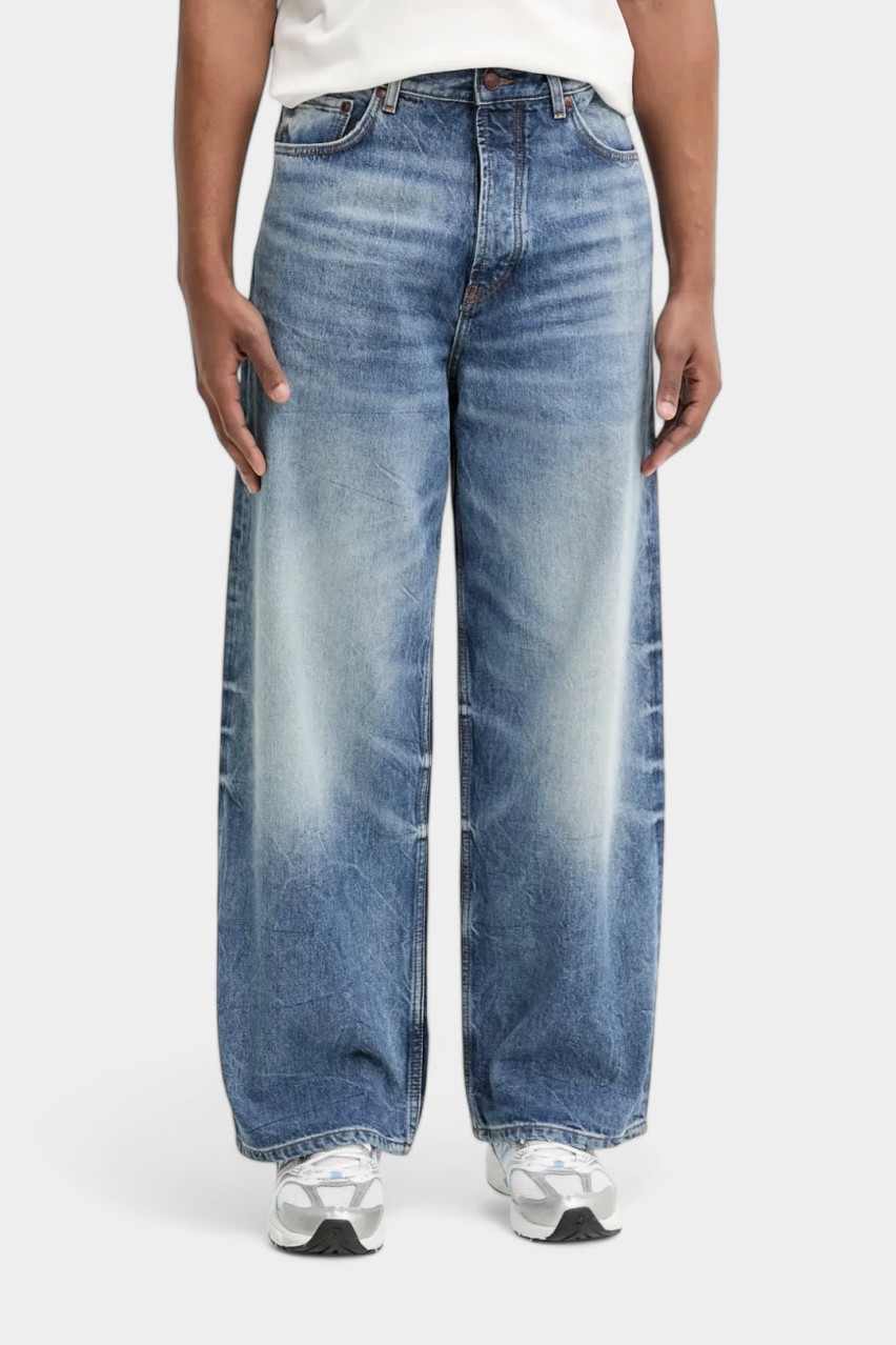 Синие джинсы HUGO 258 широкого кроя 50537724 420 HUGO