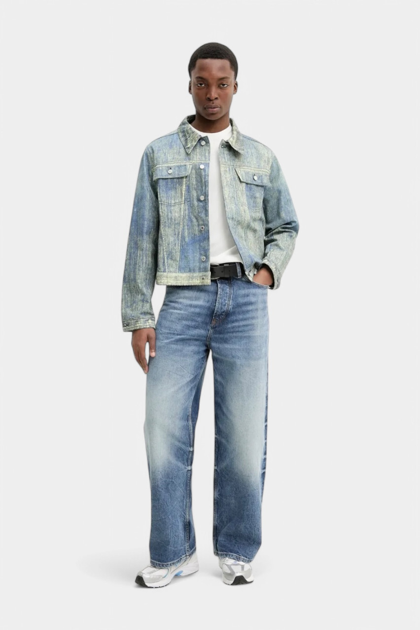 Синие джинсы HUGO 258 широкого кроя 50537724 420 HUGO