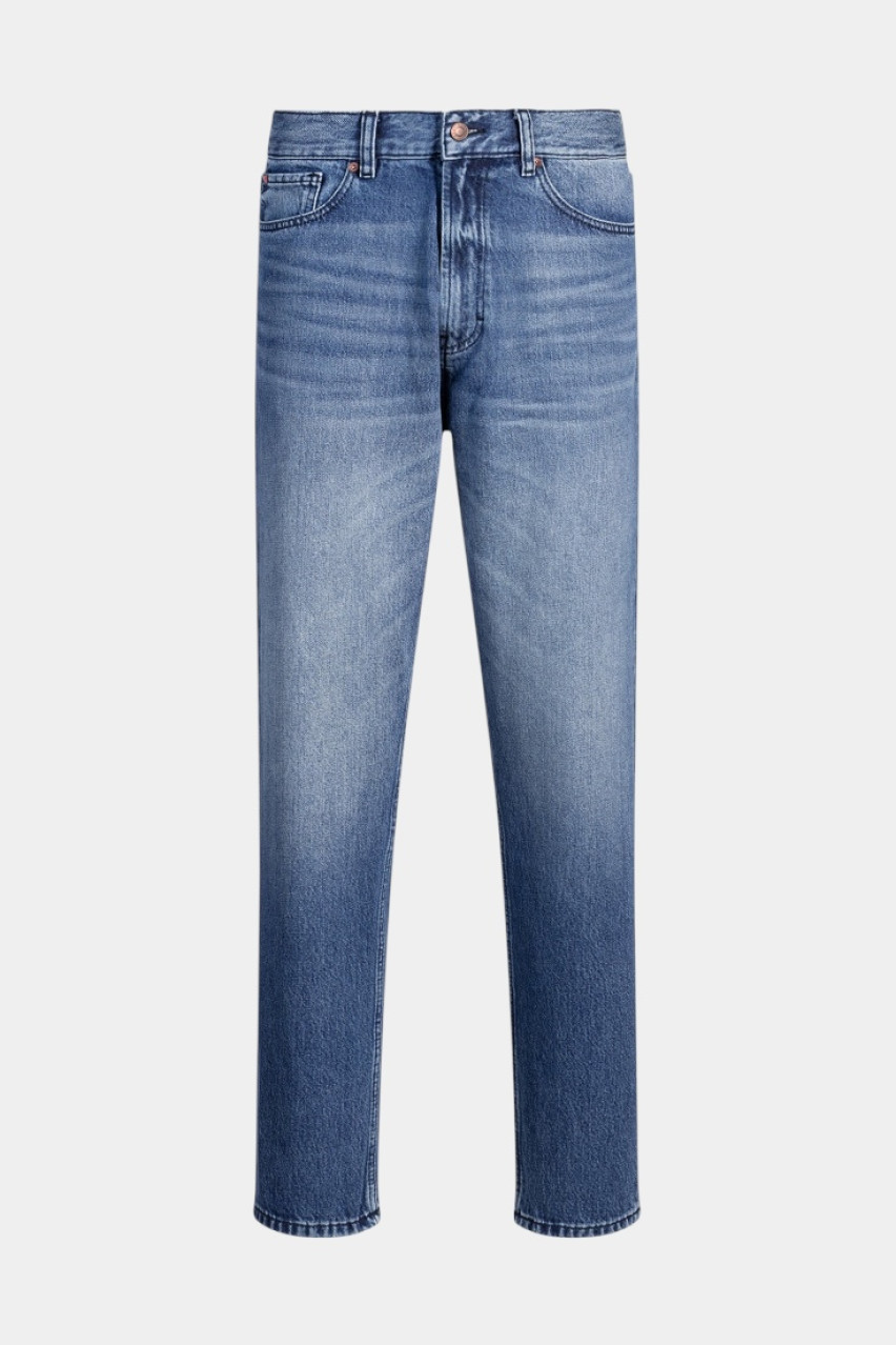 Синие джинсы HUGO 838 приталенного кроя 50537707 421 HUGO