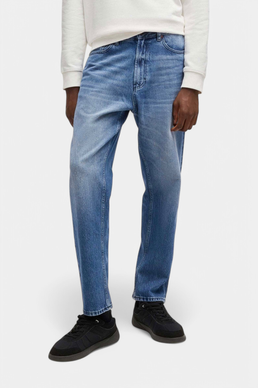 Синие джинсы HUGO 838 приталенного кроя 50537707 421 HUGO