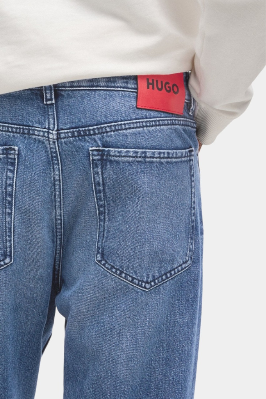 Синие джинсы HUGO 838 приталенного кроя 50537707 421 HUGO