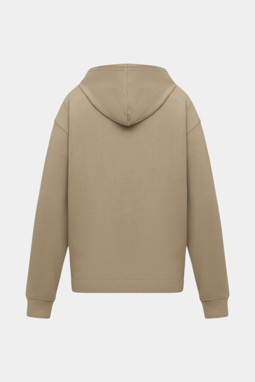 Бежево худи Dacorolo с вышитым логотипом 50534947 219 HUGO