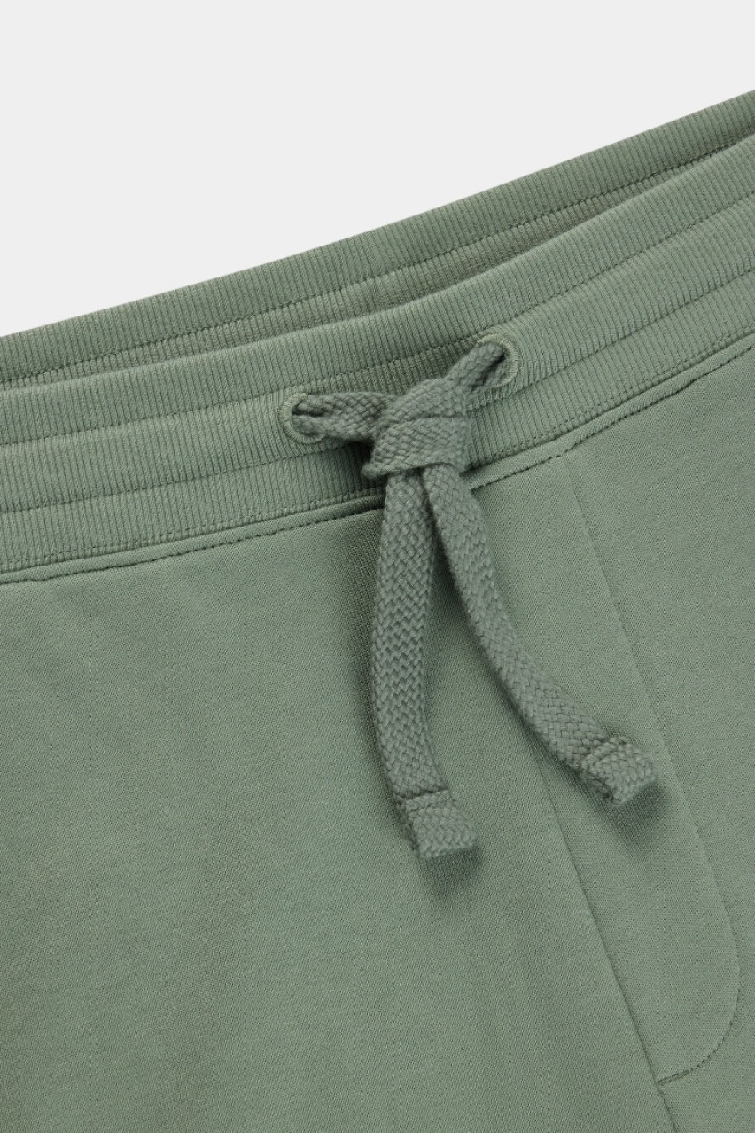 Зеленые хлопковые спортивные штаны Dayote232 с логотипом в тон 50489617 343 HUGO