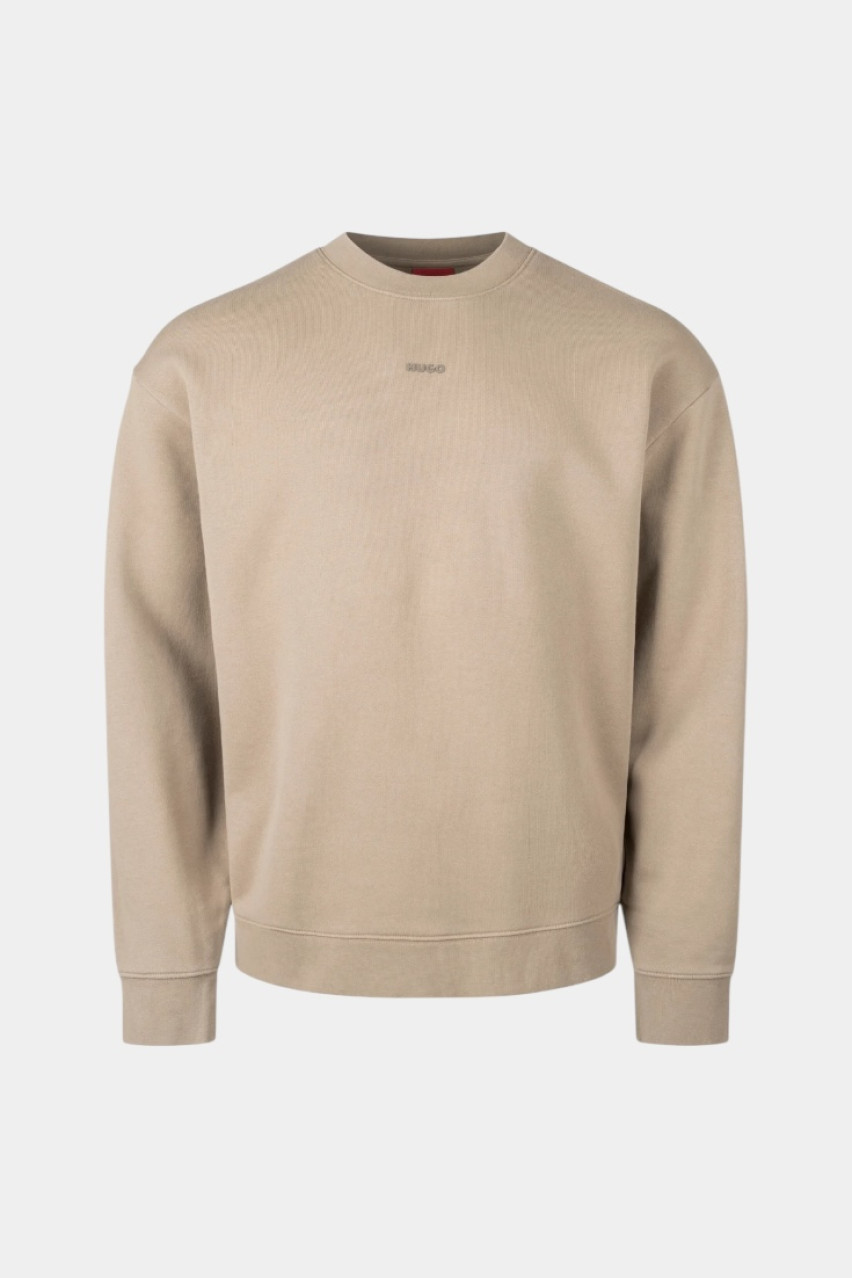 Бежевий бавовняний світшот Dopaly 50540920 219 HUGO