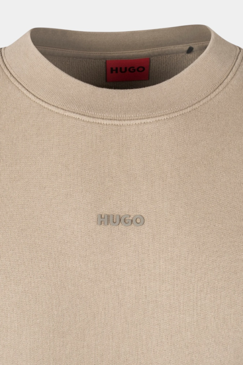 Бежевий бавовняний світшот Dopaly 50540920 219 HUGO