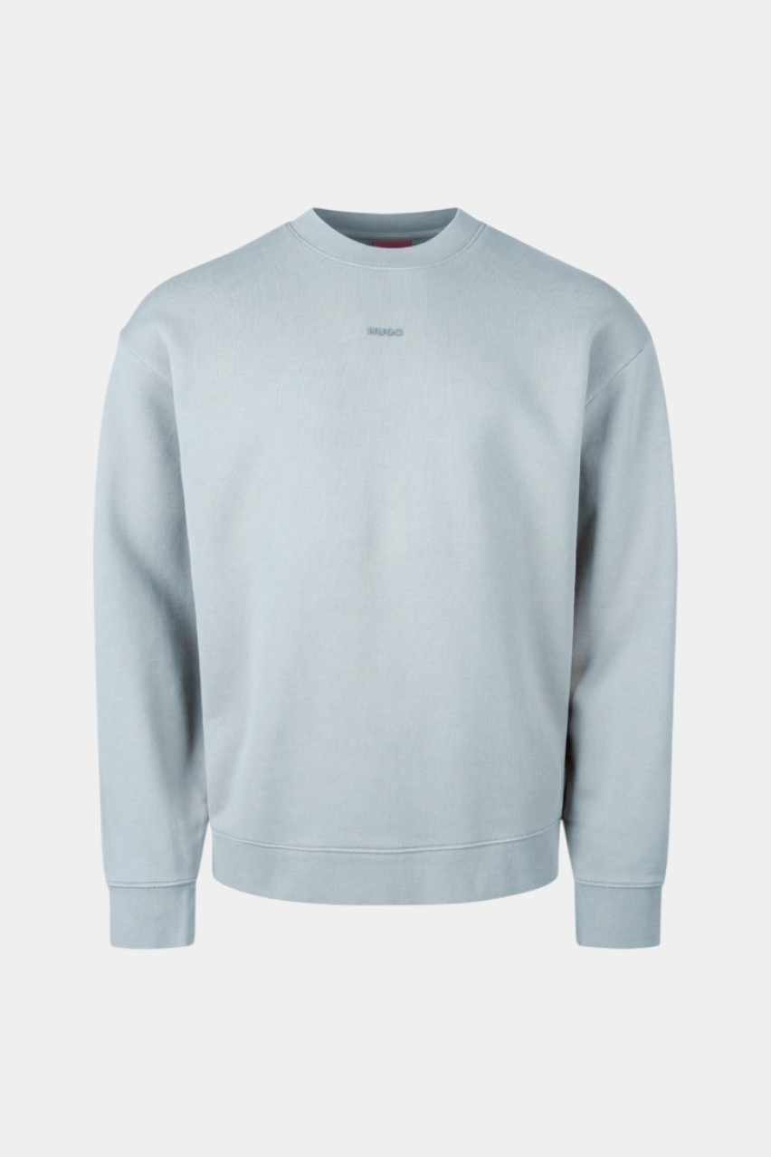 Блакитний бавовняний світшот Dopaly 50540920 483 HUGO