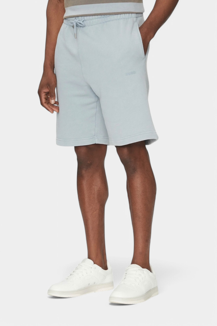 Блакитні бавовняні шорти Dupaly 50540969 483 HUGO