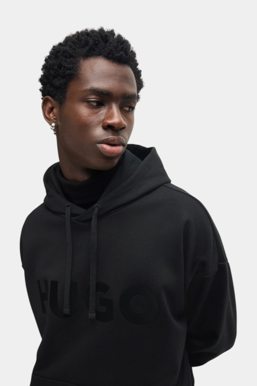 Черный спортивный костюм с худыми Ditchle и спортивными брюками Dumrulo 50529090 001, 50529110 001 HUGO