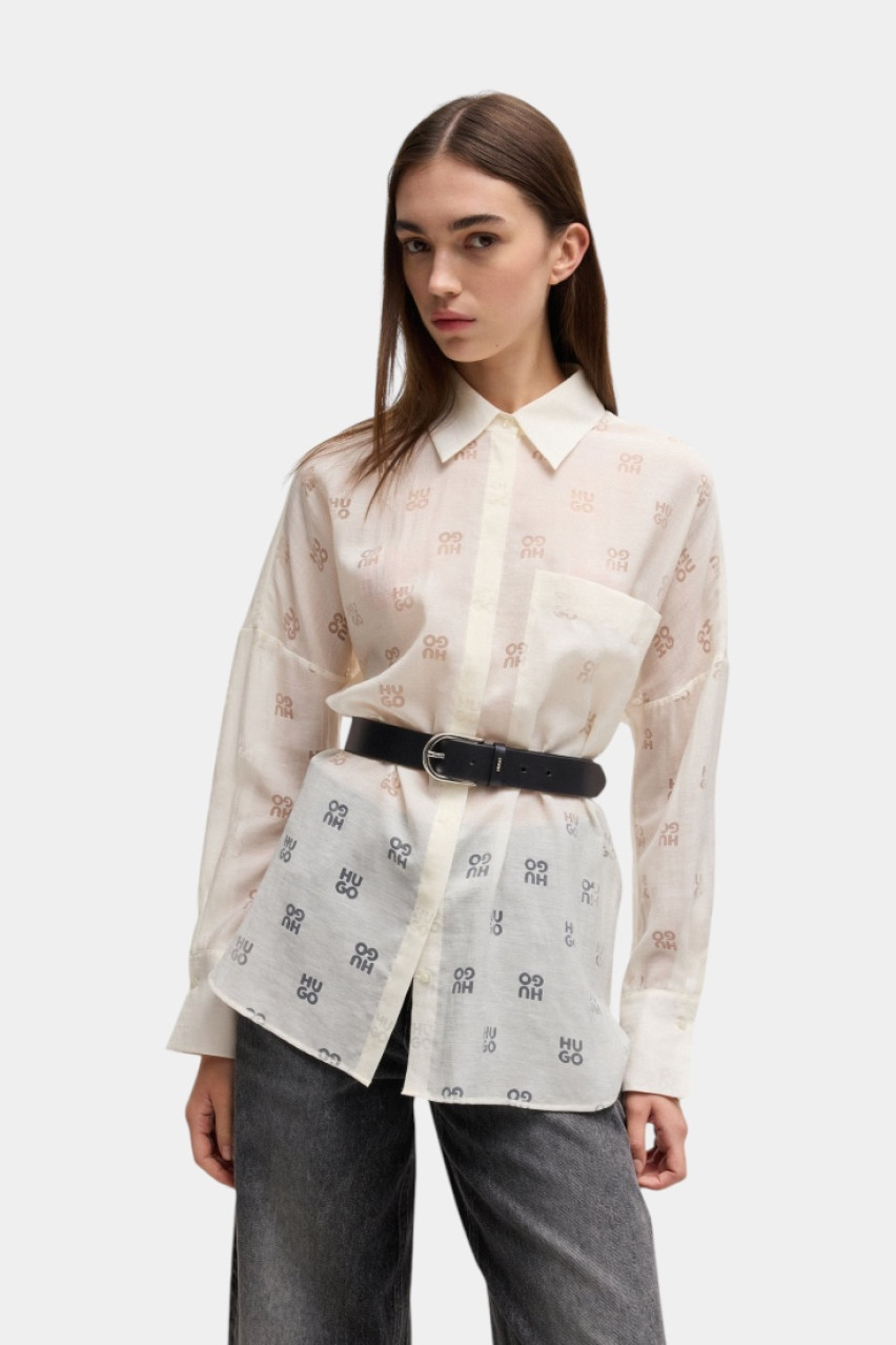 Чорний шкіряний ремінь Zoey-S_Sz35 50522723 001 HUGO