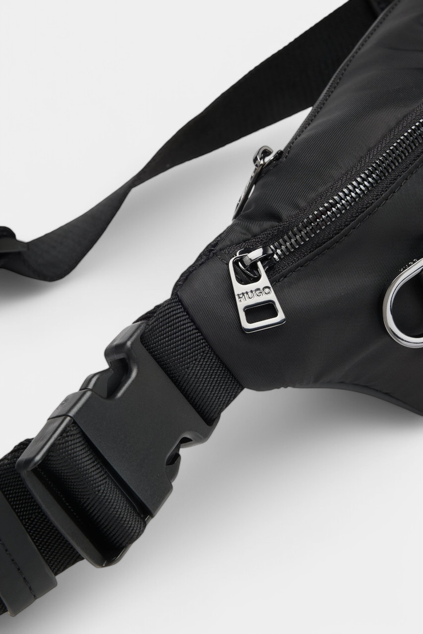 Черная поясная сумка Nesh N_Bumbag 50541942 001 HUGO