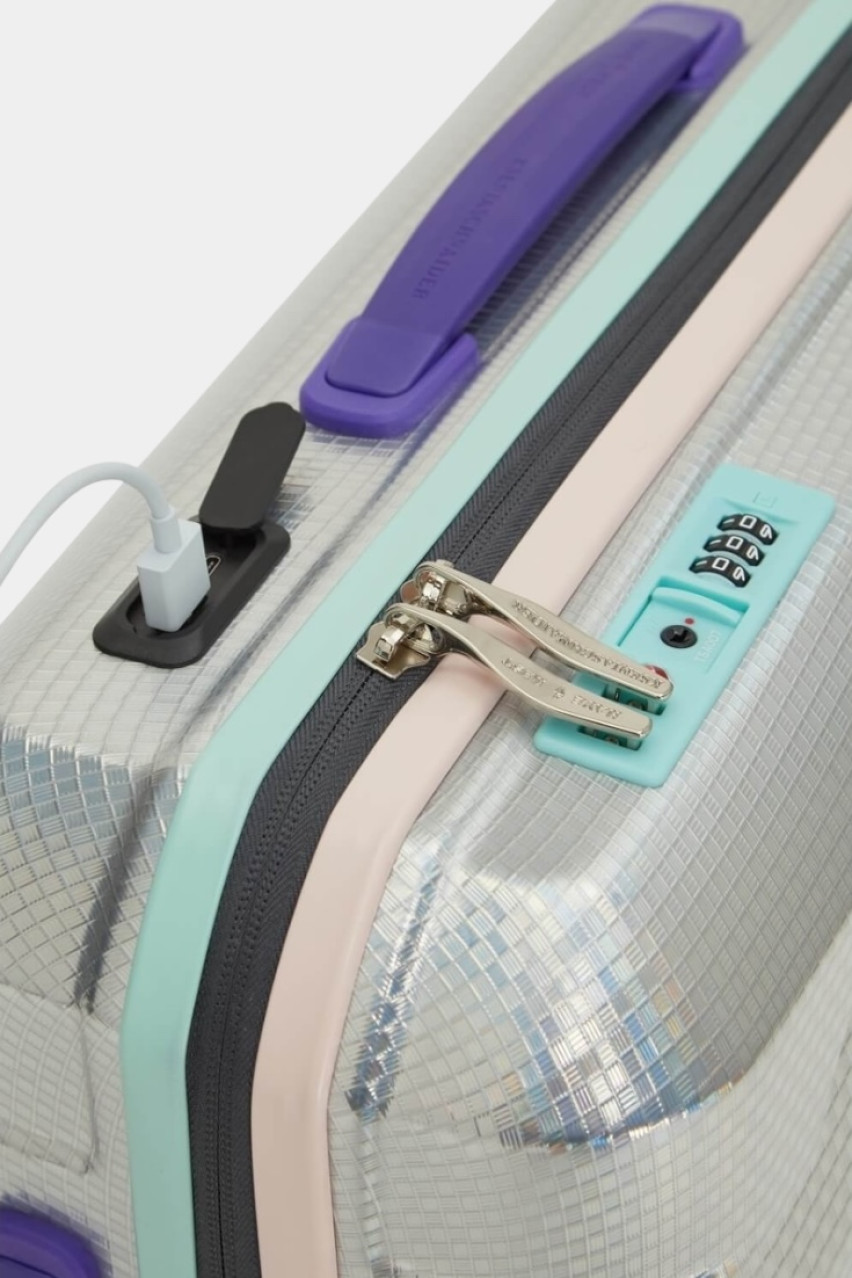 Голографічна smart-валіза Holo Trip Small 0222020 Have A Rest (різнокольорова)