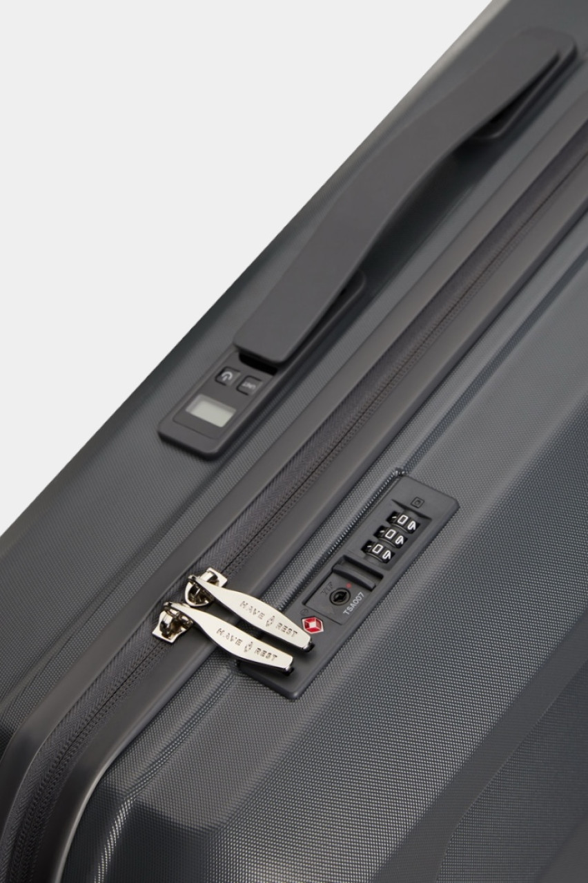 Темно-сіра smart-валіза Cool Grey Large 0212028 Have A Rest