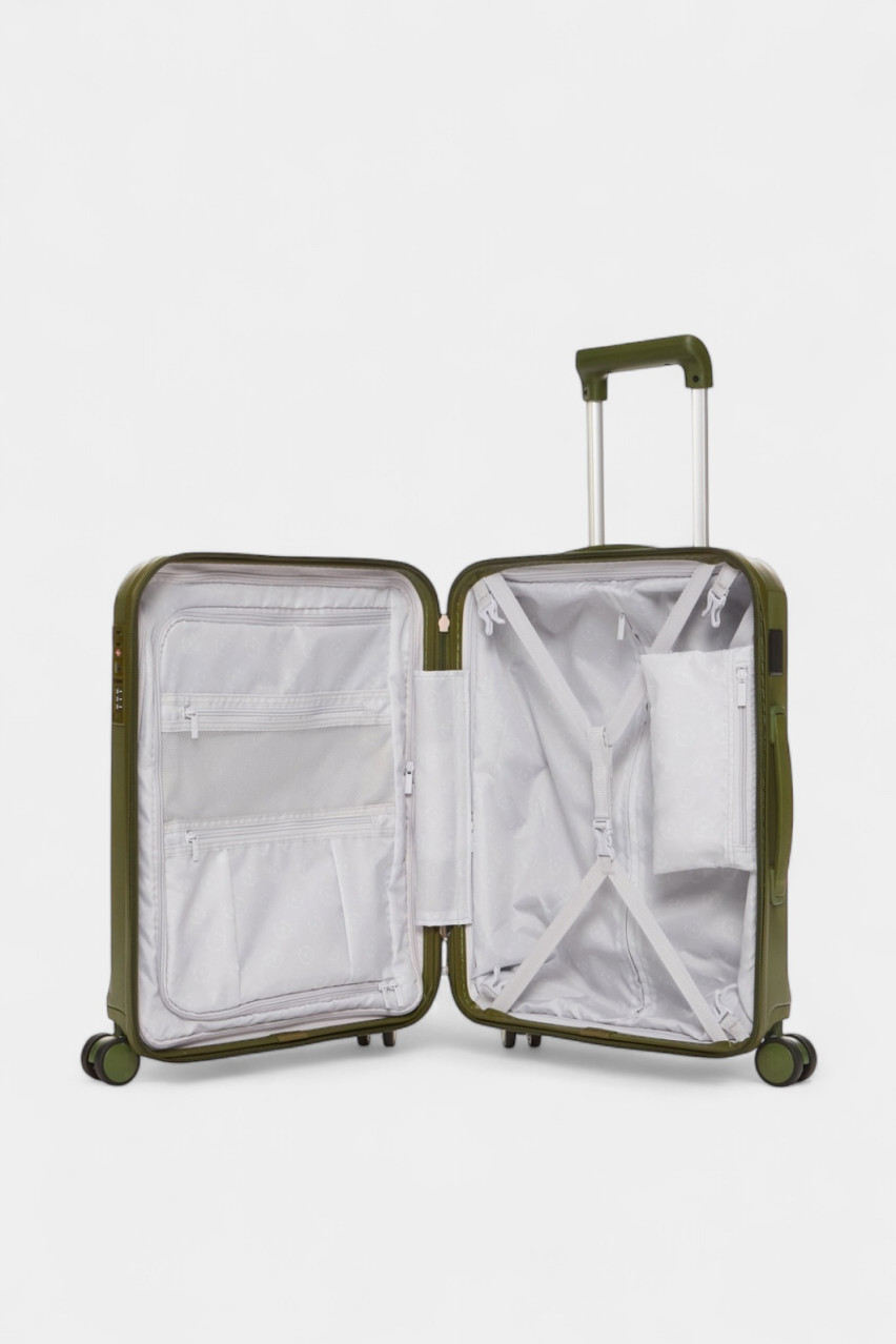 Хаки smart-чемодан Green Moss Small 0212020 Have A Rest
