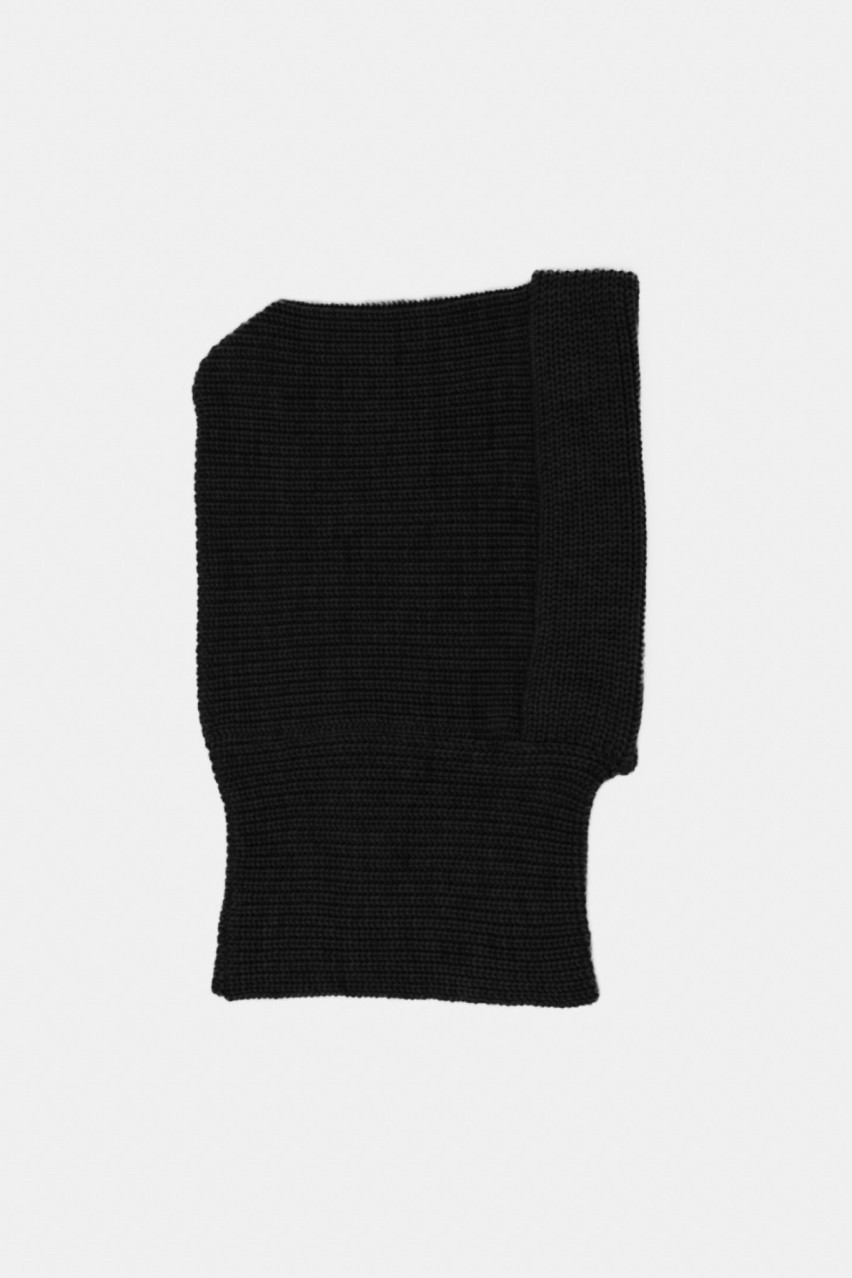 Чорний капор Hoops